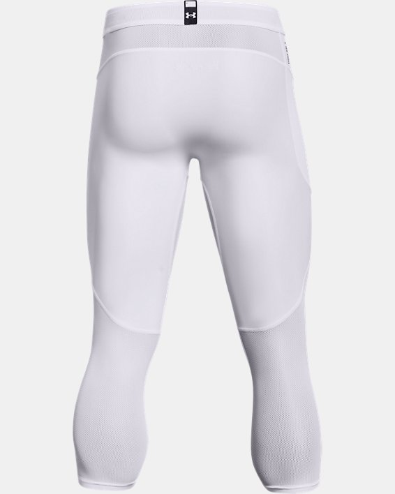 Men's UA Iso-Chill ¾ Leggings, White, pdpMainDesktop image number 6